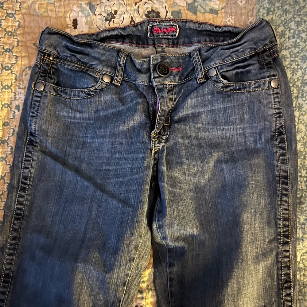 Wrangler Women's Classic Indigo Boot Cut Jeans